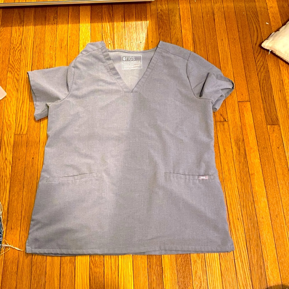 Figs scrub SET Light GREY (cement)